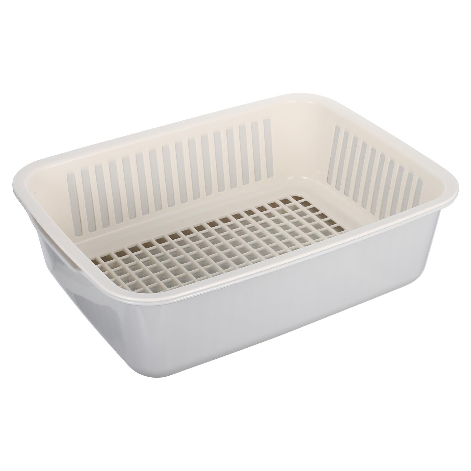 Panier vidange cuisine double couche pour resoudre le manque de place de stockage