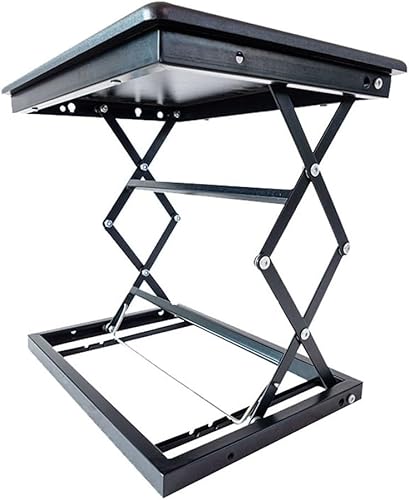 TemkIN Convertidor de escritorio de pie, altura ajustable, ergonómico, puede sentarse o pararse, plegable, para computadora portátil y estación de