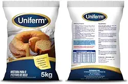 Mistura Bolo de Cenoura 5Kg Uniferm