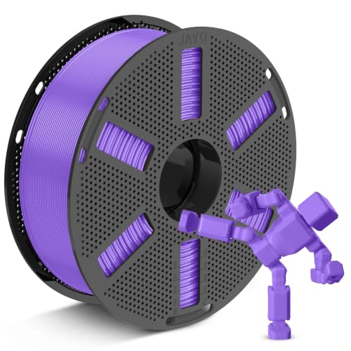 Image of JAYO PETG 3D Printer Filament 1.75mm, 1.1kg Reusable Spool, Purple
