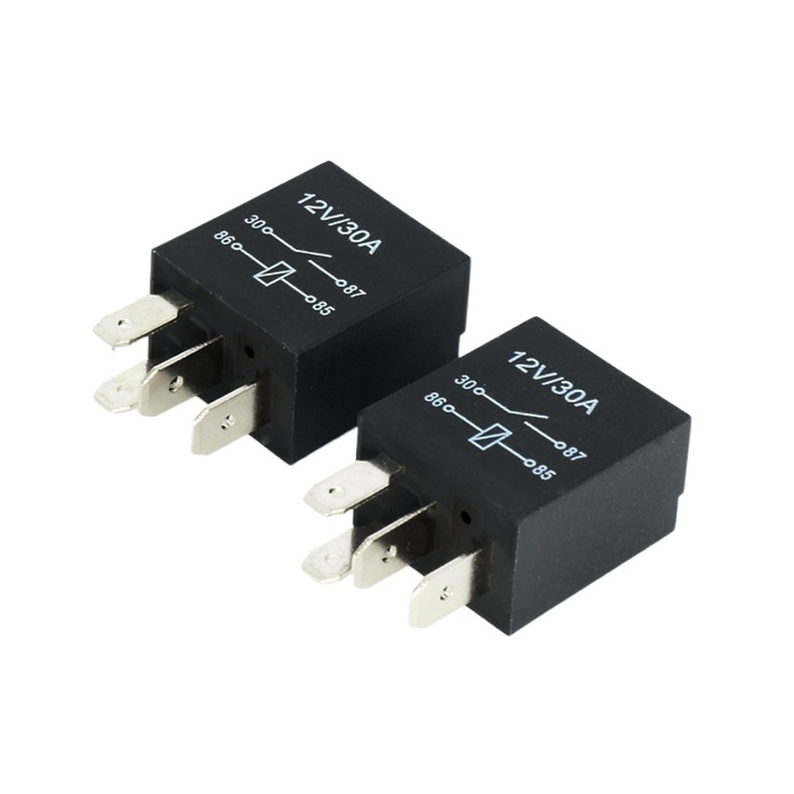 Relé automotriz Relé EFI for automóvil violeta 12 V/24 V 30 A(12V 4 feet)