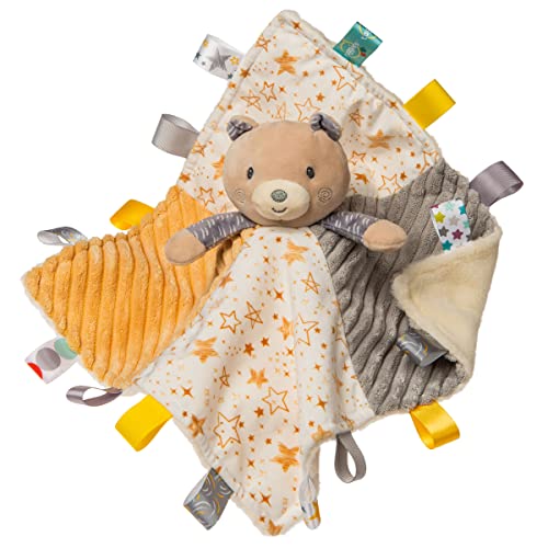 Image of Taggies Stuffed Animal Security Blanket, 13 x 13-Inches, Be a Star Bear