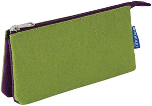 Vista 15 de ProFolio by Itoya, Midtown Pouch - 5 x 9 pulgadas, carbón/granate