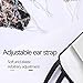 Sparkly Sequins Mouth Masc Fashion Designer Glitter Cotton Face Cover With Adjustable Ear Loops Reusable Masquerade Party Nightclub Rave Festival Sequins Face Covering (Mixed color black)