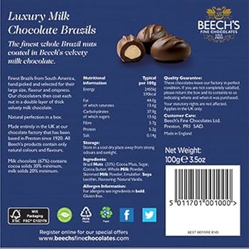 Buy Dark Chocolate Brazils Online UK | The Whole Food Guys