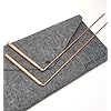 Spirit Hunter 99.9% Copper Dowsing Rod- 2PCS Divining Rods with Bag – Detect Gold, Water, Ghost Hunting etc.