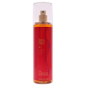 Amazon.com: Red by Giorgio Beverly Hills para mujer 8.0 fl oz de fragancia  fina niebla : Belleza y Cuidado Personal