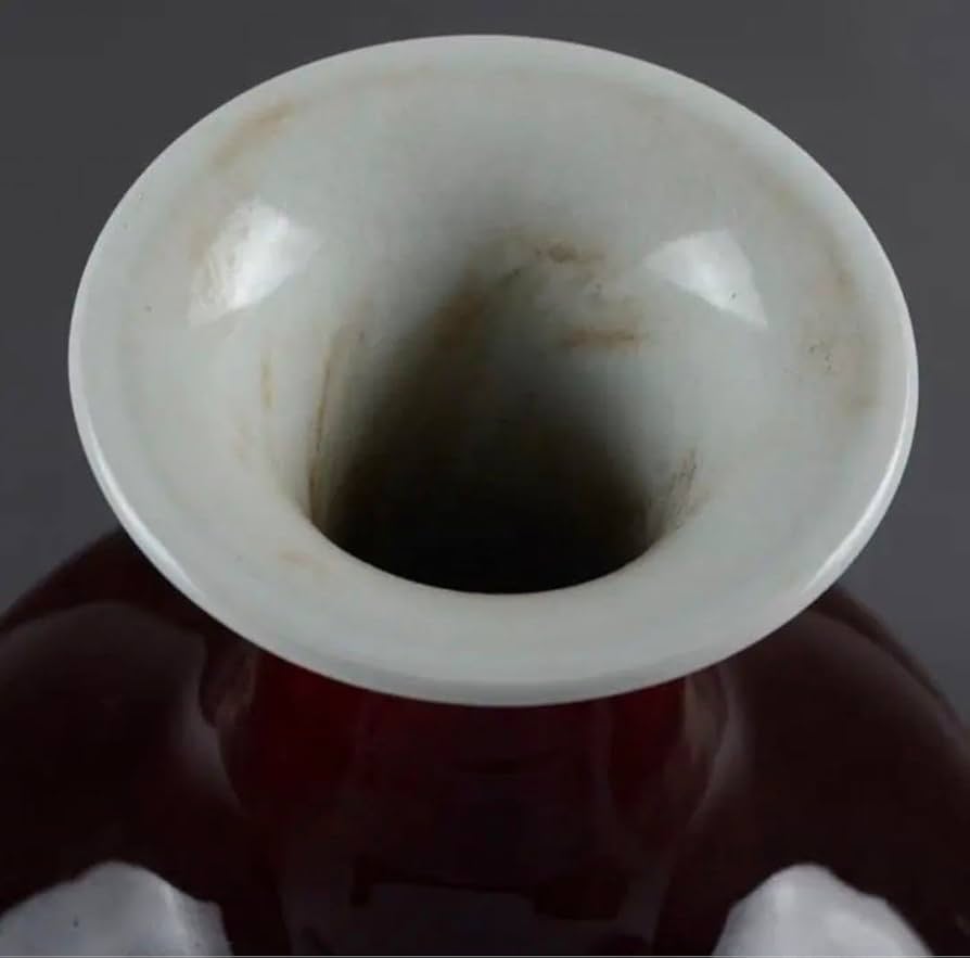 Amazon.co.jp: 景徳鎮窯 花瓶 時代物 陶磁器 中国古玩 唐物 青花 骨董