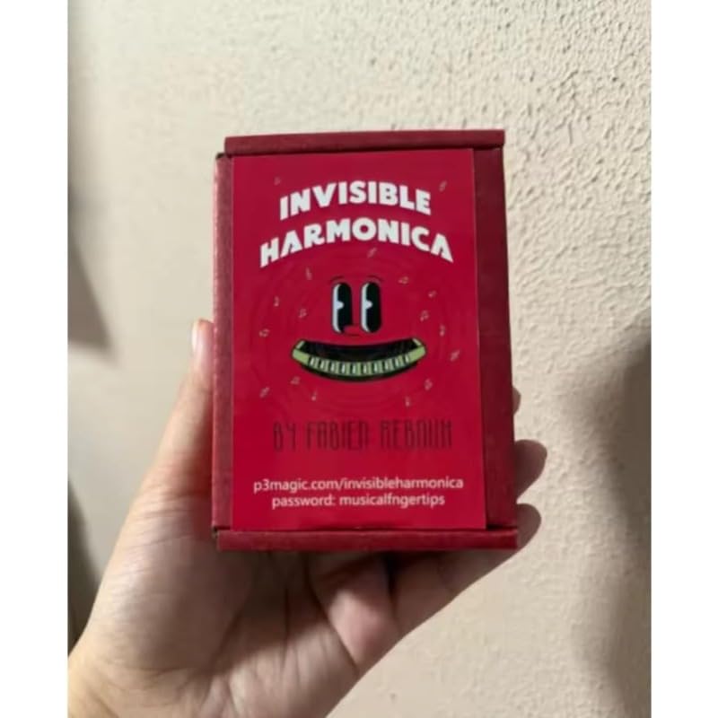 Invisible Harmonica Close Up Magic Tricks Stage Magic Props Comedy Illusions Magia Magician Gimmicks Bar Trick