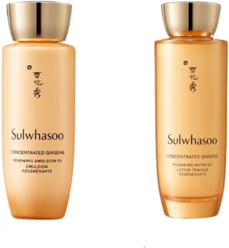 SulwhasooConcentrated Ginseng Renewing Water 25ml +Emulsion EX 25ml + GIFT
