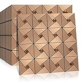Midcard 8-Sheet Peelable Backsplash Metal Mosaic Tiles, Kitchen Wall Decor with Aluminum Panels, Cop