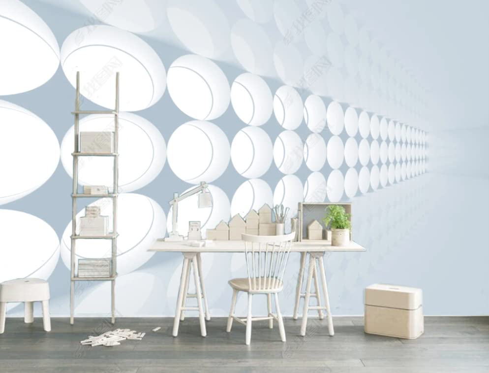 Fototapeta 3D solidna geometria włóknina mural salon sypialnia mural dekoracja ścienna 300 (szer.) x 210 (wys.) cm
