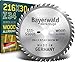 Produktbild Bayerwald Werkzeuge HM Kreissägeblatt - 216 x 2.6/1.6 x 30 | Wechselzahn (34 Zähne) | Für Bosch GTS 635-216