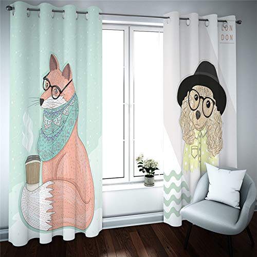 Rideaux et draperies isolant thermiques occultants opaques blancs à oeillets - 2