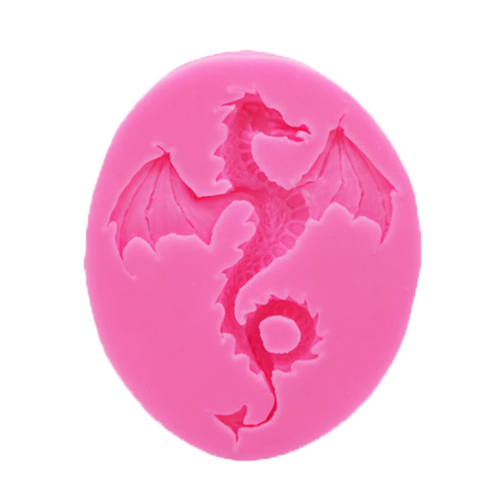 3D Dinosaur Fish Scale Kitchen Baking Mold Silicone Cake Decorating Tools Fondant Chocolate Biscuits Silicone Mold Cake Molds for Baking for Decorations Decorating Pastry Shapes Molds for Epoxy
