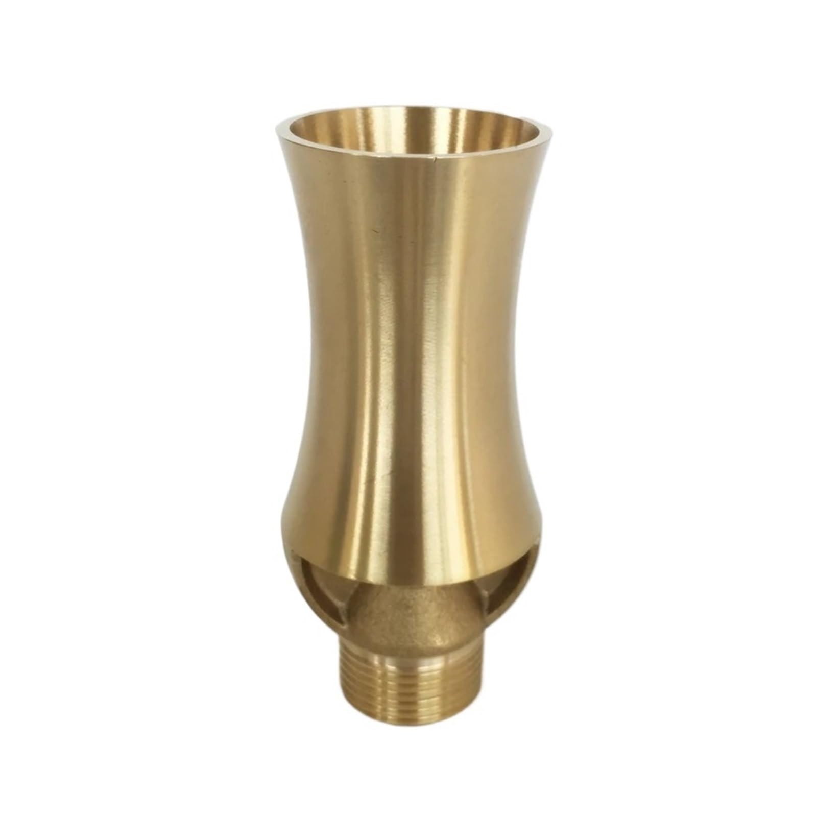UALXPAO Fountain Nozzle 1/2" 3/4" 1" 1.5" Water Fountain Nozzles Sray Head Pond Landscape for Pond Swimming Pools(1l2 x 3l4 (Brass))
