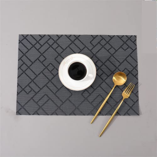 Tapis de table d'hôtel chic en PVC Argento aux motifs géométriques - 2