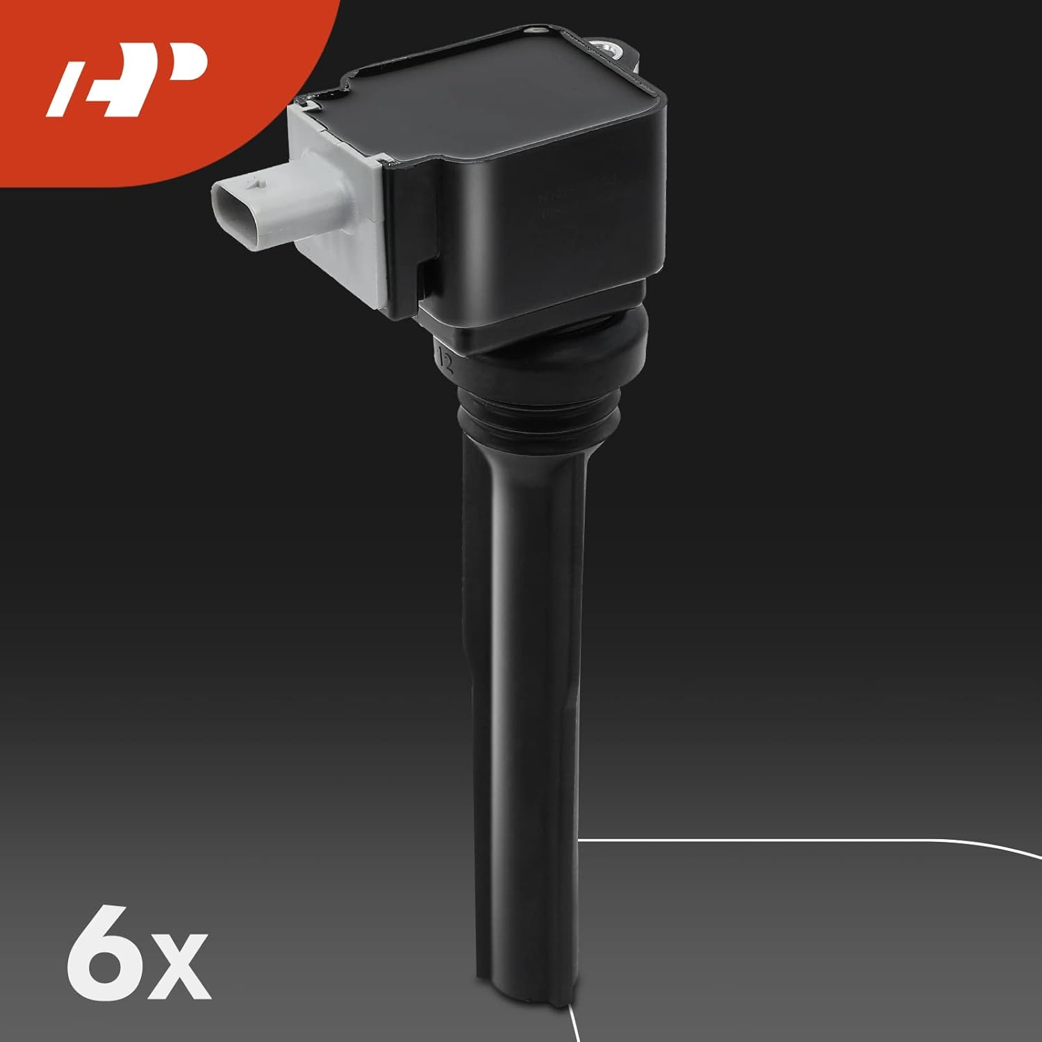 A-Premium Set of 6 Ignition Coil Pack and Iridium Spark Plugs Compatible with Ford 2017-2019 F-150, 2018-2019 Expedition & Lincoln 2018-2019 Navigator, 3.5L