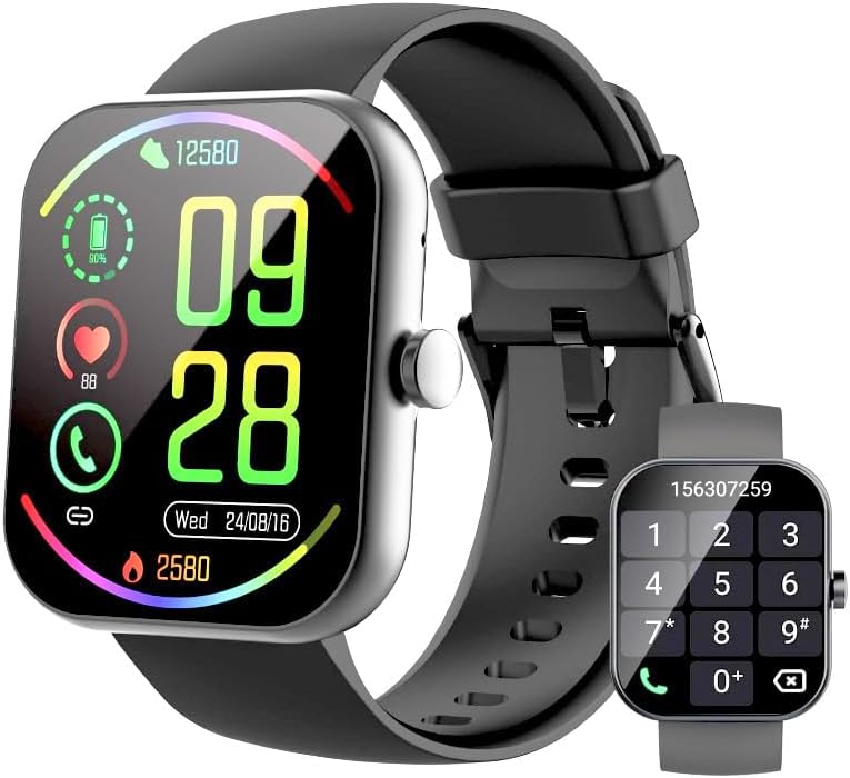 Smart Watch with Bluetooth Calls, 1.91" display