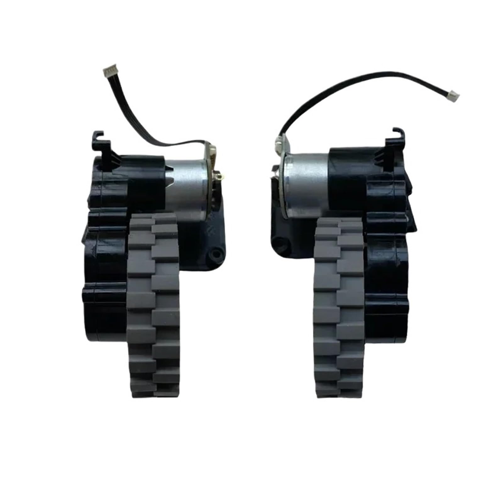 UKDNAEUF Compatible for Redmond RV-R650s,RV-R670S .Robot Vacuum Cleaner Travel Wheels. Left and Right Wheel Motor Assembly(L+r Wheel)