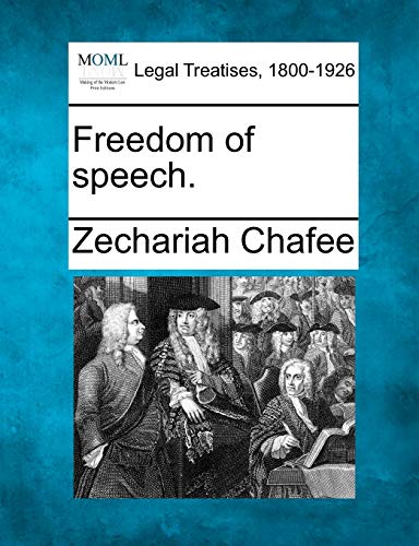 Freedom of Speech.