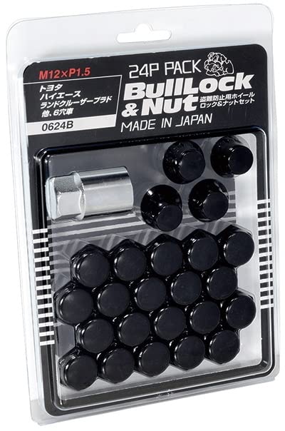 Amazon.co.jp: KYO-EI*ブルロックナット*Bull Lock Nut*品番:0624B*M12 