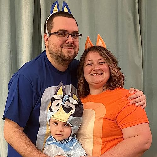 Hodrme 2 Pieces Blue Dog Ears Headband-Halloween Christmas Festival Theme Party Animal Cosplay Costume Headbands thumb #6