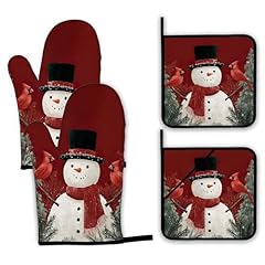 Christmas Snowman Cardinal