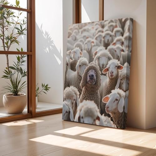 Affiches de chiens imposteurs pour salon rustique et moderne - 2