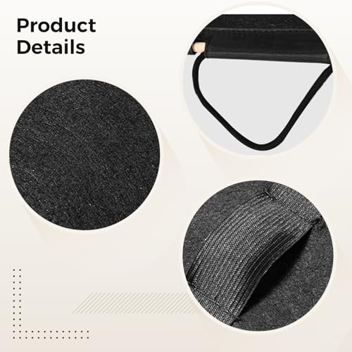 Organizador colgante para baquetas capacidad 12 pares negro miniatura 4