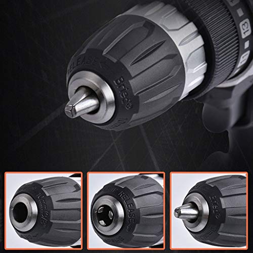 QHYXT Haushalts-Lithium-Batterie-Multifunktions-Elektropistolen-Bohrmaschine 36-V-Handbohrmaschinen in Industriequalität… – Bild 3