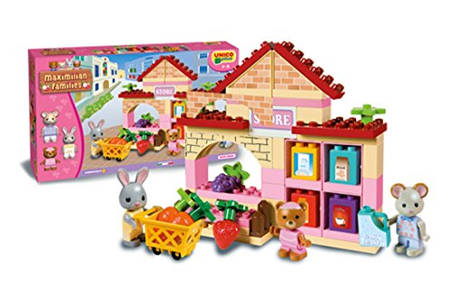 Unico 8939-0MAX Spielzeug, 1,5 - 5 Jahre, 60 Stück , Mehrfarbig