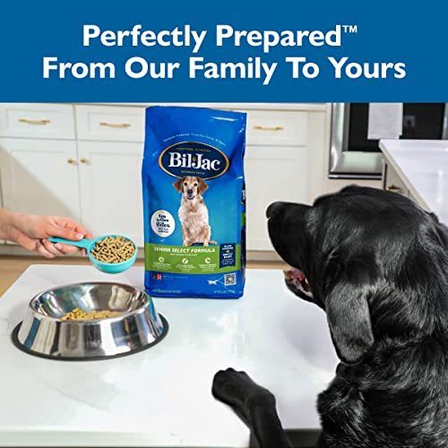 Bil-Jac Senior Dog Food Dry Select Formula Small or Large Breed 6 lb Bag, Chicken & Oatmeal - Super Premium Since 1947