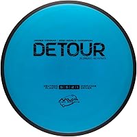 MVP Neutron Detour James Conrad Edition Disc Golf Midrange - Speed 5 Glide 5 Turn -2 Fade 1, Versatile Turnover Disc