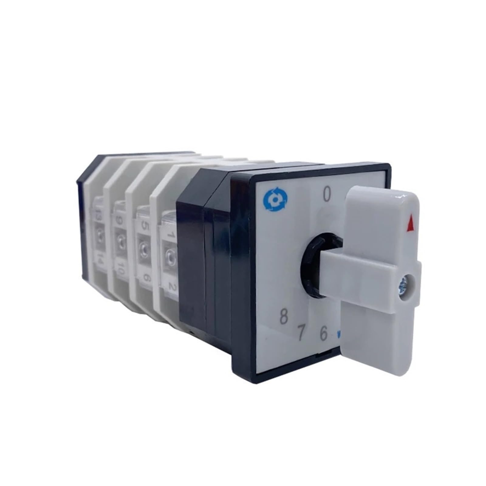 JGNAYRKJQI Changeover Switch LW12-16/4 Rotary Universal Cam Switches 16A 4 Poles 8 Position Interruptores Electricos with Screws Terminal