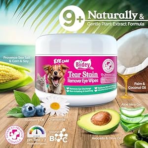 Dog eye wipes tear stain remover for dogs and cats gentle cleansing for puppy eyes removing discharge pet face and ears essential grooming supplies paw cleaner wipes 60 pcs   cucciolini doodles