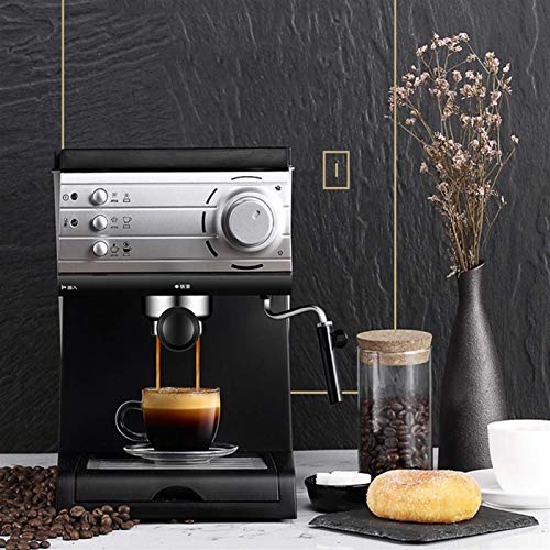 Alysays Electric Espresso-Kaffeemaschine Halbautomatische Kaffeemaschine Cappuccino Latte Macchiato Mokka Fruchter 1.5L… – Bild 3