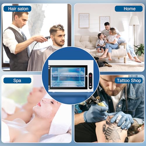 BRBLUERISE UV Sanitizer Box Professional Home Appliances Salon LED UV Light Sanitizer For Phone Baby Bottle Cleaning Beauty Tools - Image 10