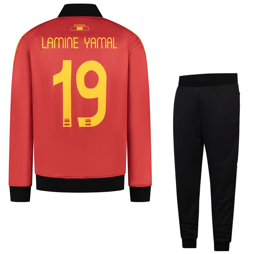 Spanien Trainingsanzug Lamine Yamal - Kinder und Erwachsene - Jungen - Herren - Sportsachen - Geschenke - Sport t shirt - Sportbekleidung