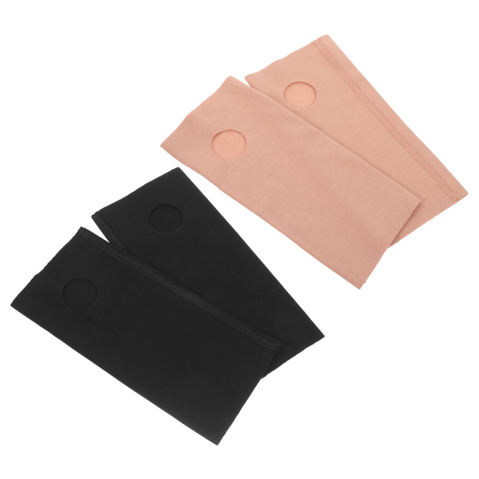 Holibanna 2 Pairs Ankle Sleeves for Men Breathable Ankle Wraps for Sports Insulated for Outdoor Activities Comfortable Support Skin Tone