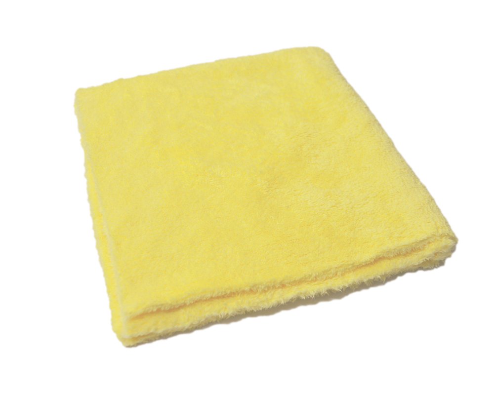 Mammoth MicrofibreMM-3FCT Furry Canary-Extra Soft Microfiber Buffing Towel, Yellow, Set of 3