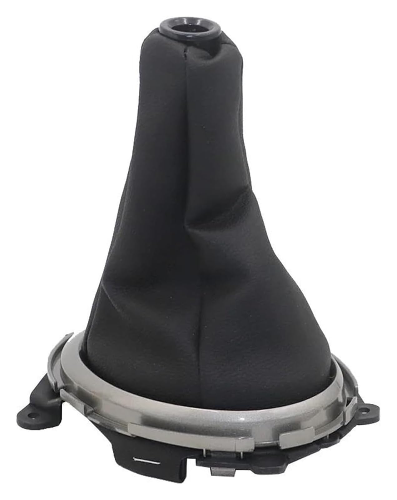 TRASH BIN Car Gear Shift Knob for Fit for Jazz 2009-2015 Gear Stick Shift Knob Cover Gaiter Boot Shifting Frame Gearbox Gaitor Shifter Collars Manual(Grey)