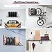 ROBLOCK Folding Tire Wheel Rack Wall Mount Multi-Tire Spare Carriers Garage (32
