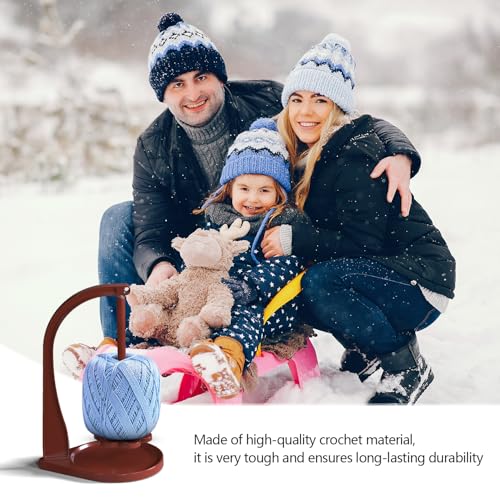 lphgfza model magnetic pendulum yarn holder for crocheting crochet yarn holder yarn storage organizer crochet gift for knitting lovers