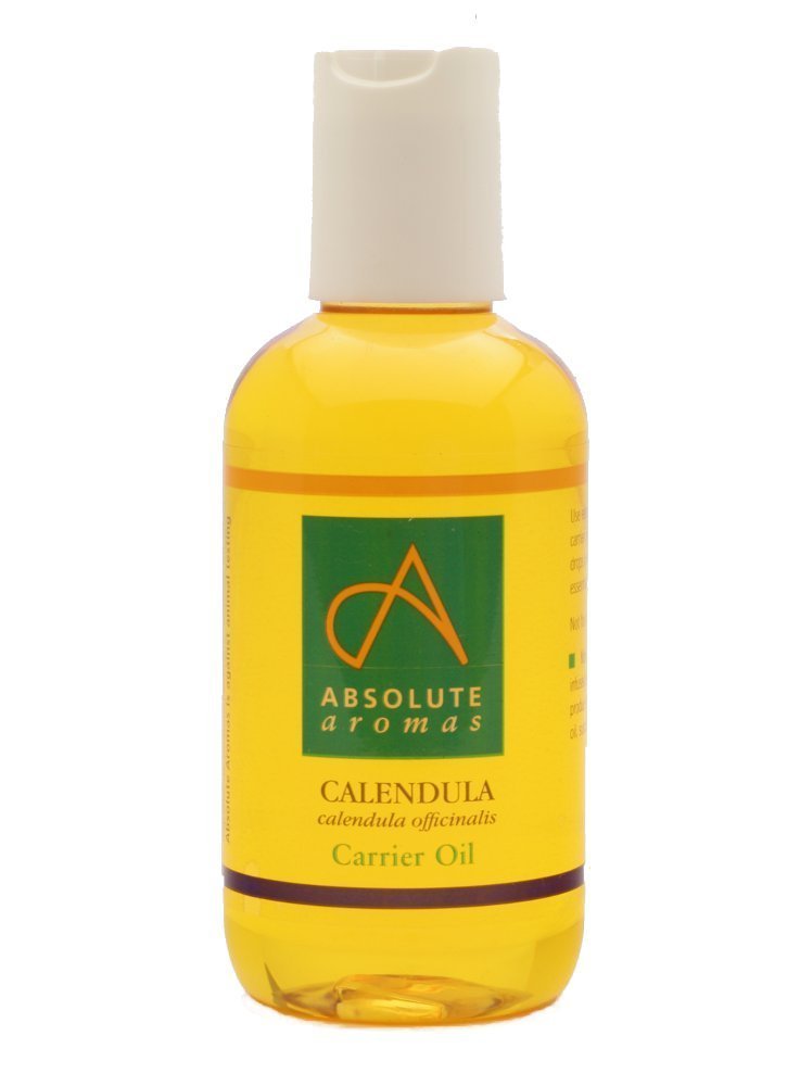 Absolute Aromas Calendula Infused Oil 150ml - Pure, Natural, Infused Calendula in Sunflower Oil - Vegan, GMO-free, cruelty-free and sustainably sourced