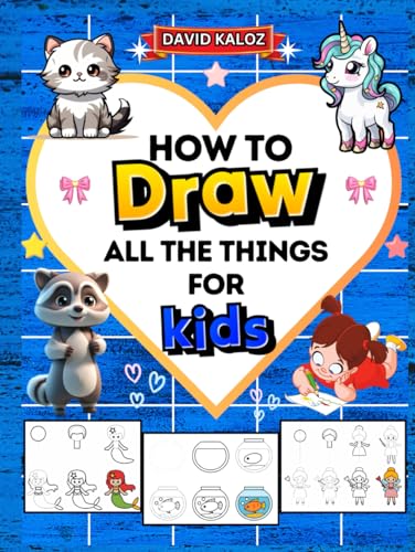 Dessin pour enfants livre d'apprentissage pas à pas d'objets et animaux - 2