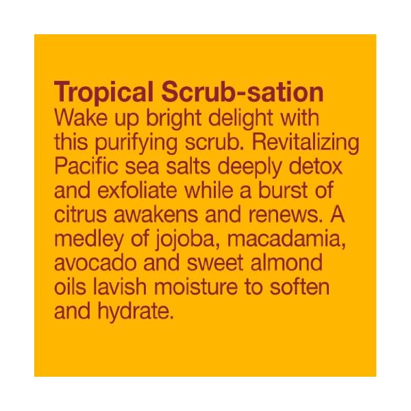 Alba Botanica Hawaiian Body Scrub, Revitalizing Sea Salt, 14.5 Oz