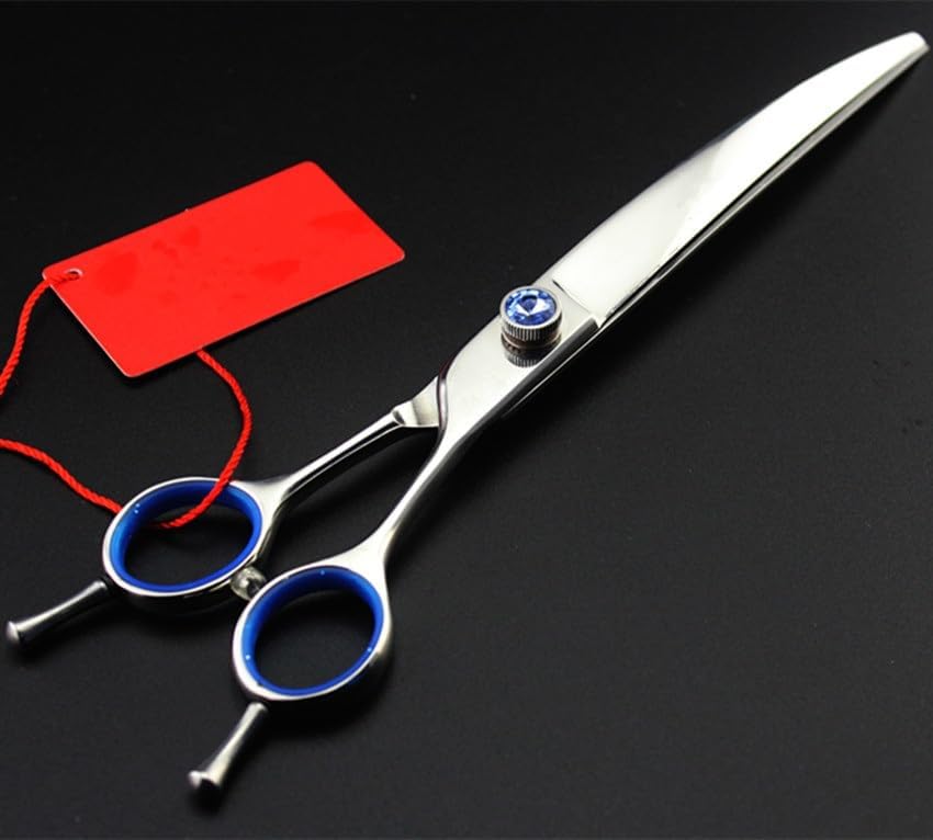 Dog Grooming Scissors Shears, Professional 4 kit upscale Japan 440c 8 inch pet dog grooming shears cutting hair scissors thinning barber hairdressing scissors