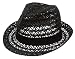 Summer Foldable Trilby Short Brim Lightweight Crushable Fedora Hat with Band