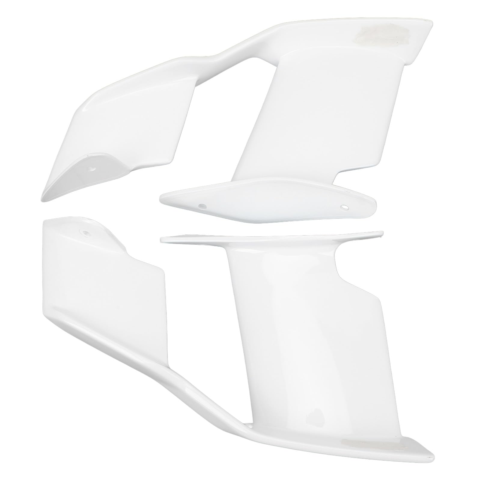 2 Pièces Aileron Latéral de Moto,Aileron Latéral de Carénage de Moto,Remplacement D'aile Aérodynamique de Becquet Latéral pour S1000R M1000R 2021 à 2023